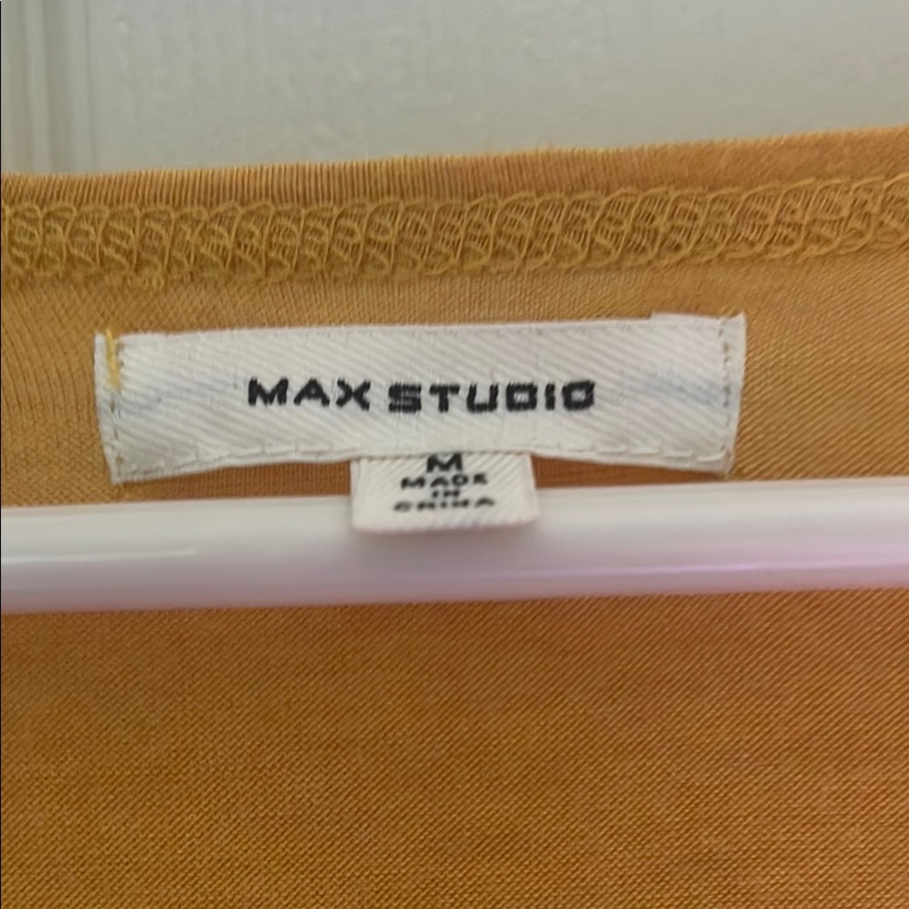 Max Studio Golden Yellow Blouse